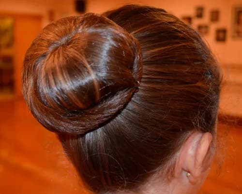 Tomate de ballet - Peinado para niñas